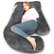 Pregnancy Body Pillow for Sleeping – Large U-Shaped Maternity Pillow for Full Body Support & Comfortable Rest