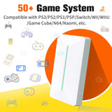 Retro Gaming External Hard Drive – 500GB Emulation Disk with 38,000 Preloaded Games for PS3, PS2, Switch, Wii U, N64 & PC