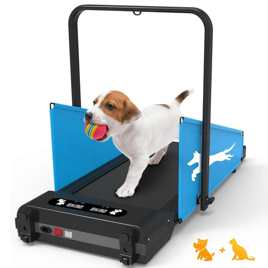 Dog Treadmill 220lbs Capacity – Folding Pet Running Machine with 2.5HP Motor for Small & Medium Dogs Training and Exercise