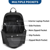 KONO Lightweight School Backpack – Casual Daypack for Girls & Boys | Travel-Friendly Bookbag for Men & Women