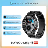 Haylou Solar 5 Smartwatch – 1.58” AMOLED Display, 60Hz Refresh Rate, Voice Calling, 24H Health Monitoring & Sports Fitness Watch for Men
