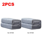 Flannel Fleece Blanket – Cozy Soft Plush Winter Blanket, Multi-Functional Thermal Throw for Home & Office (1–10PCS Options)