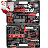 218-Piece Household Tool Kit – Auto & Home Repair Set with Toolbox Storage Case 🔧