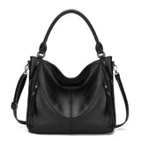 Large Soft Shoulder Hobo Bag for Women – Oversized PU Leather Handbag