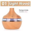 USB Cool Mist Sprayer – 300ml Portable Air Humidifier & Essential Oil Aroma Diffuser with Colorful Night Light for Home & Car
