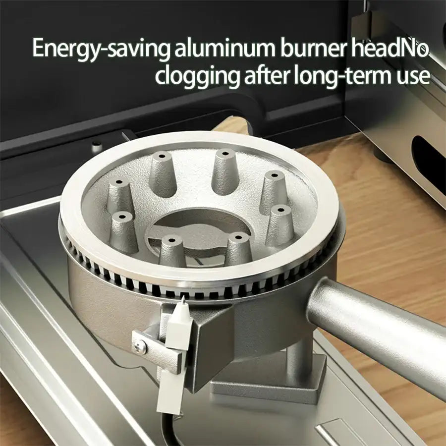 Portable Cassette Gas Stove – 2900W High Fire Outdoor Camping & Household Grill Stove for BBQ & Cooking”