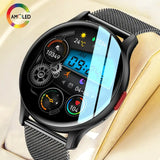 Smart Watch AMOLED Always-On Display – Bluetooth Call, Fitness Tracker, IP68 Waterproof (Men & Women)