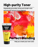 Premium Acrylic Paint Set 20oz (8 Tubes) – Thick Pigment Craft Paints for Professional Artists