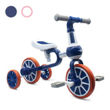 4-Wheel Toddler Tricycle Riding Toy for Ages 1-4 – Balance Training Bike for Boys & Girls