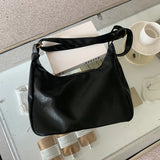 Women’s PU Leather Tote Shoulder Bag – Internal Pocket Messenger & Hobo Hybrid for Work & Travel