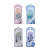 MR Paper 40-Piece PVC Shell Light Bookmarks – Streaming Dream Series Reading Markers
