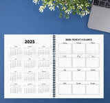 2025 Funny Adult Daily ADHD Planner – Fun Organizing Notebook for Productivity, Focus & Stress Relief