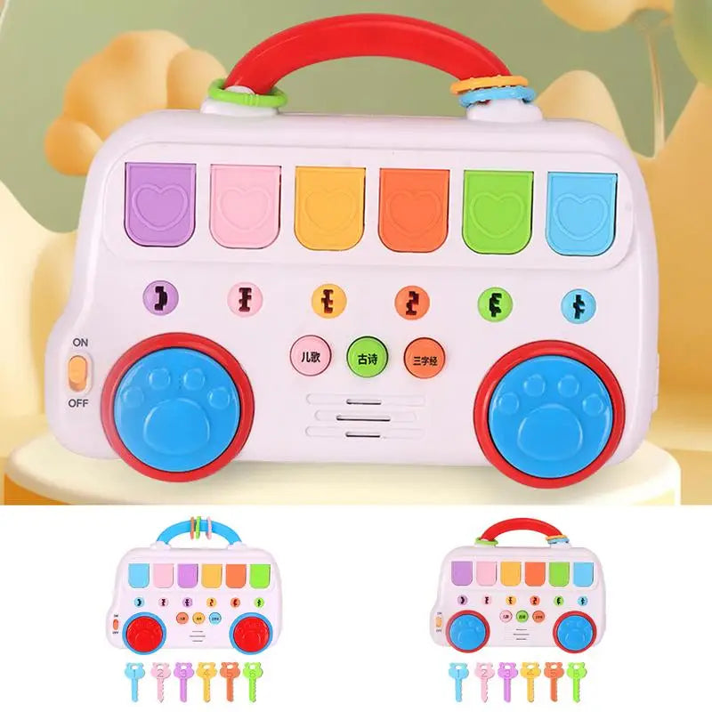 Animal Popping Game – Interactive Musical Toy for Toddlers, Educational Color Sorting & Popping Animals for Kids Ages 1–3