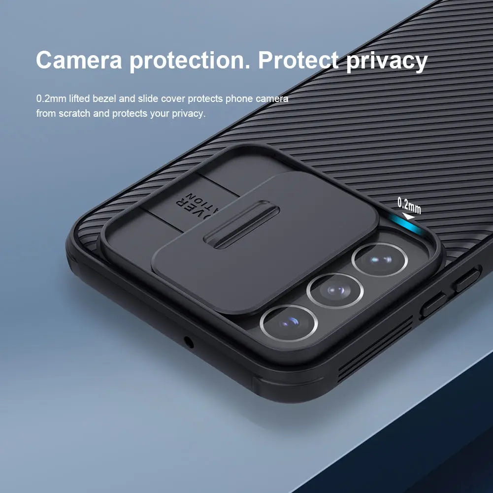 Nillkin CamShield Phone Case – Camera Slide Protection Cover for Samsung Galaxy S22/S21/S20 Ultra