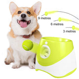 Automatic Dog Tennis Ball Launcher – Rechargeable Interactive Throwing Machine for Fun Training & Play
