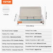 VEVOR Thermal Binding Machine – 500-Sheet Capacity, 50mm Thickness Binder with Infrared Optical Detection for A3, A4 & A5 Documents
