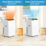 14 000 BTU Smart Inverter Portable Air Conditioner & Heater – Year-Round Comfort for Rooms up to ~750 sq ft