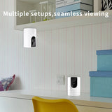 2PC Ease Life Indoor Security Camera – 1080P WiFi Pet & Baby Camera with Phone App Control, Motion Detection & Night Vision for Home Security
