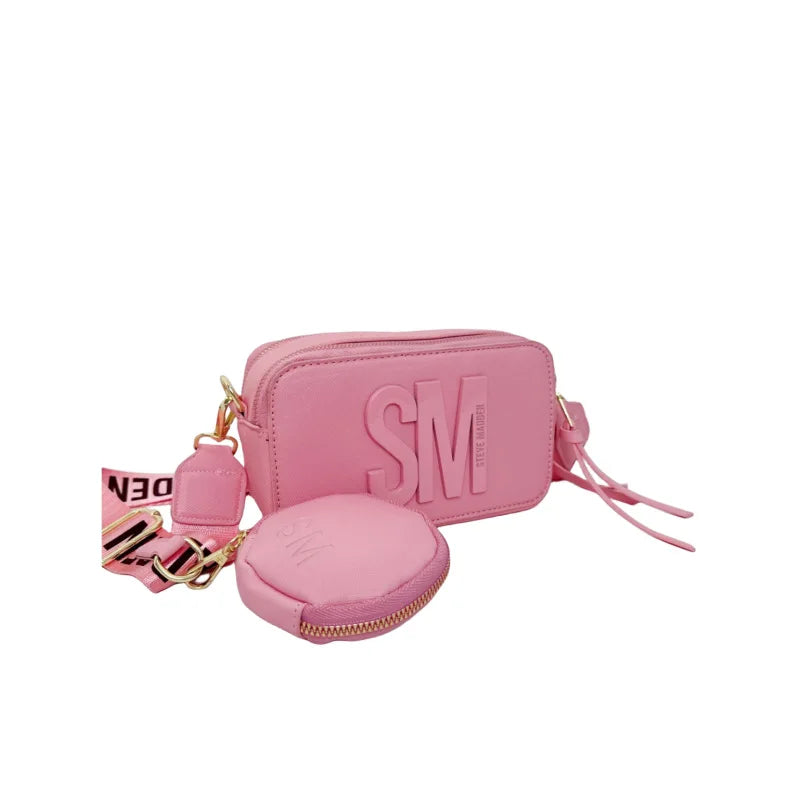 Women’s Small Square Camera-Bag Style Crossbody – Wide Strap, Trendy 2024 SS