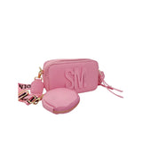 Women’s Small Square Camera-Bag Style Crossbody – Wide Strap, Trendy 2024 SS