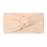 Soft Cable Knit Turban Headband for Baby Girls & Boys