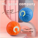 Gravity Intelligent Jumping Ball – USB Rechargeable Pet Toy for Cats & Dogs