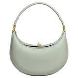Trendy Half-Moon Shoulder Bag with Hasp Closure – Soft Designer Underarm & Casual Clutch Purse (113 chars)