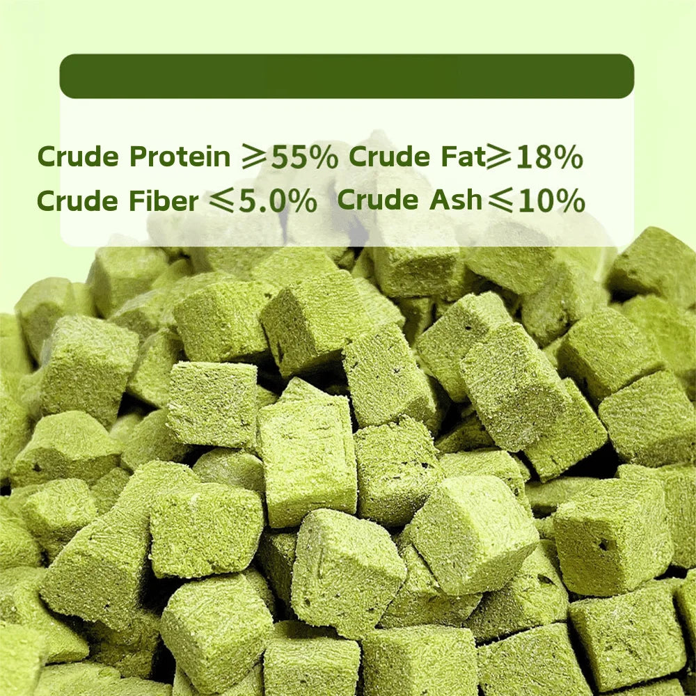 Cat Grass & Chicken Flavor Hairball Support Treats – 100 g for Healthy Digestion & Teeth Cleaning