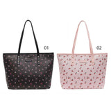 PU Leather Large Capacity Women’s Shoulder Bag – Stylish Daily Work Tote with Zipper Closure