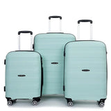Travelhouse 3-Piece Hardshell Luggage Set – Spinner Wheels, TSA Lock, Lightweight Travel Trio