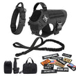 Military Tactical Large Dog Harness Set – Training Vest with Collar, Leash, Bags & Patches for Malinois & Large Breeds