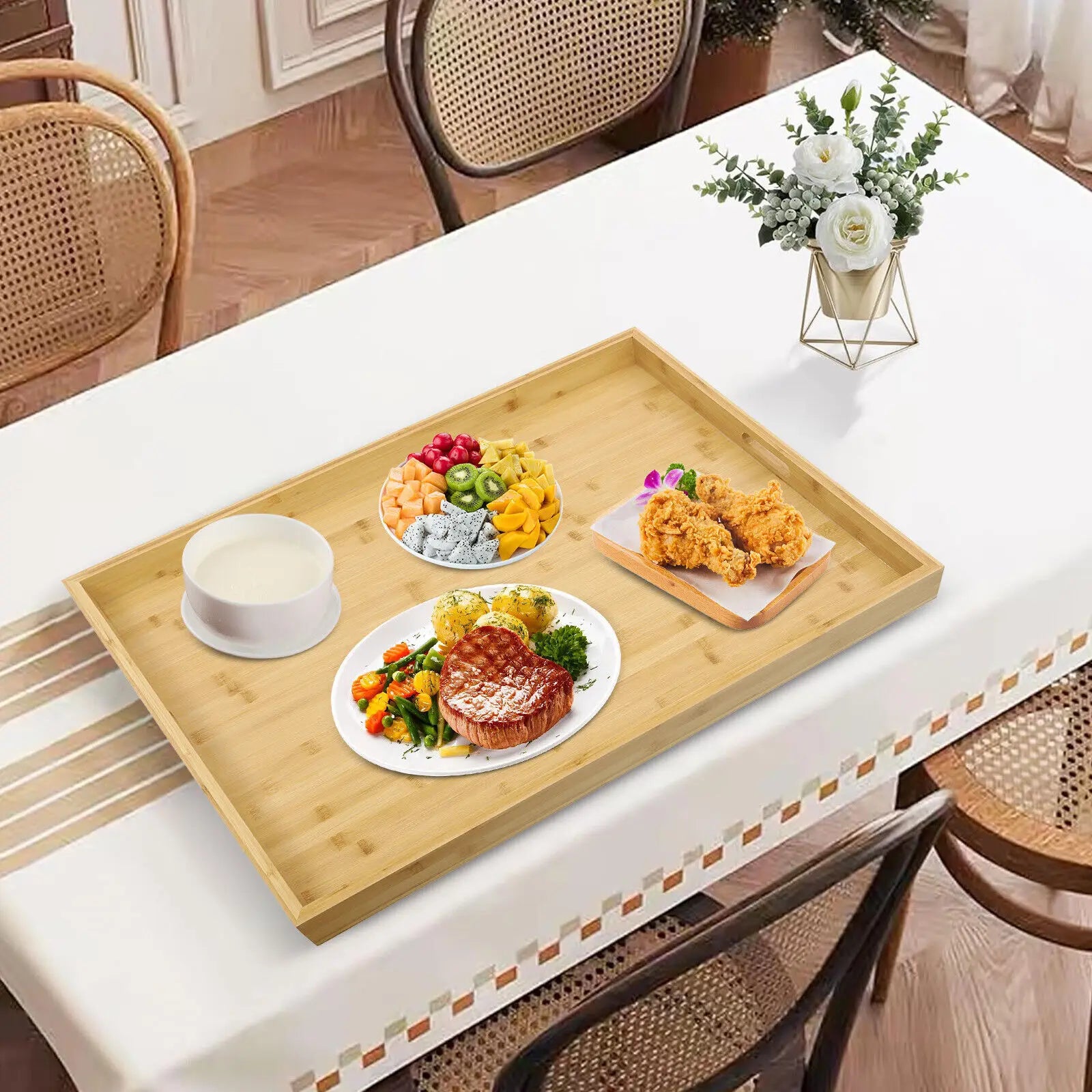 Oversized Pine Wood Noodle Board – 11.02 lbs Stovetop Cover & Large Kitchen Serving Tray 🍝🪵