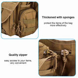 Men’s Military Chest Shoulder Bag – Tactical Crossbody Pack for Travel, Hiking & Outdoor Adventures with Multi-Pockets (2 Colors)