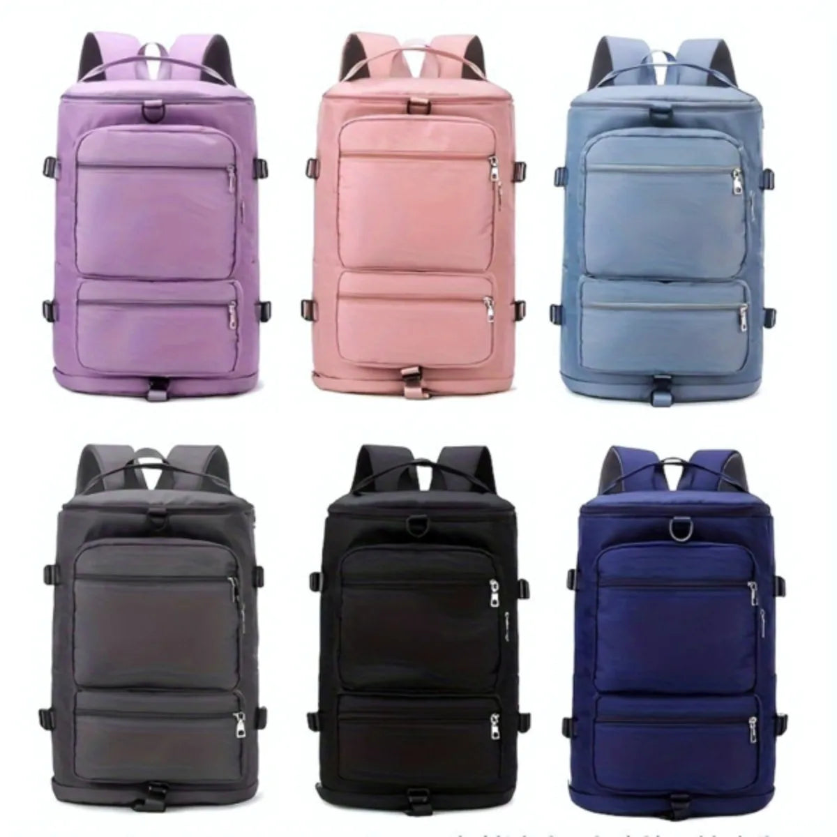 Vanlison Nylon Crossbody Sling Bag – Large-Capacity Travel & Outdoor Fitness Backpack