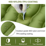 Westtune Ultralight Camping Sleeping Pad – Inflatable Mattress with Built-in Pillow & Foot Pump for Hiking 🏕️💤