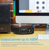 Nobsound Mini Mono Subwoofer Digital Power Amplifier – 100 W Class D TPA3116 HiFi Bass Amp 🎧🔥