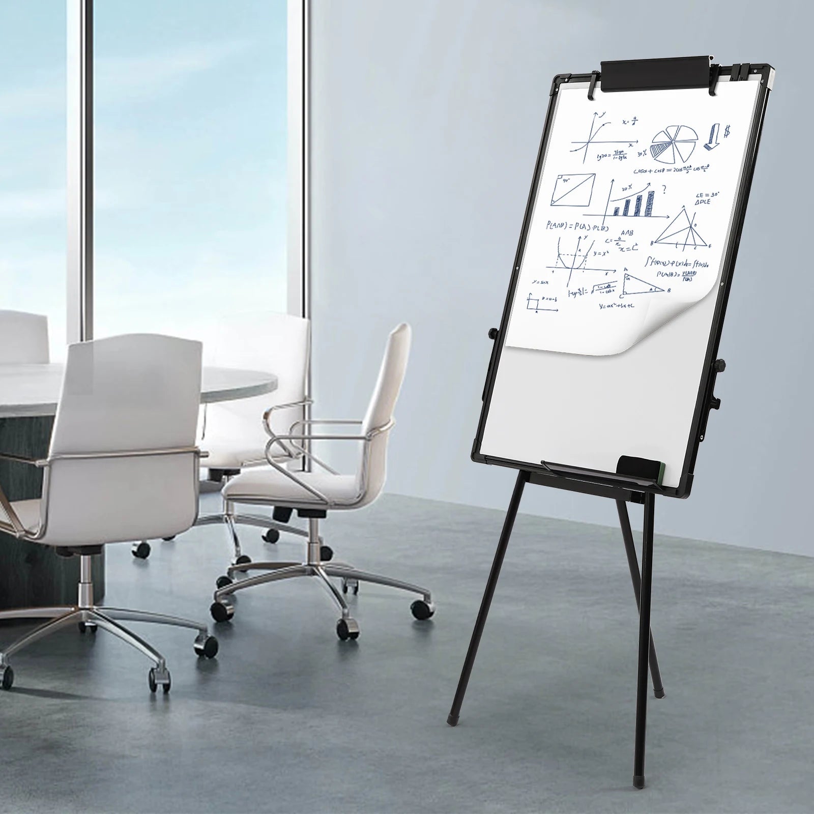 Magnetic Whiteboard Easel – 36" x 24" Folding Dry Erase Board with Stand for Office, School & Home 🧲
