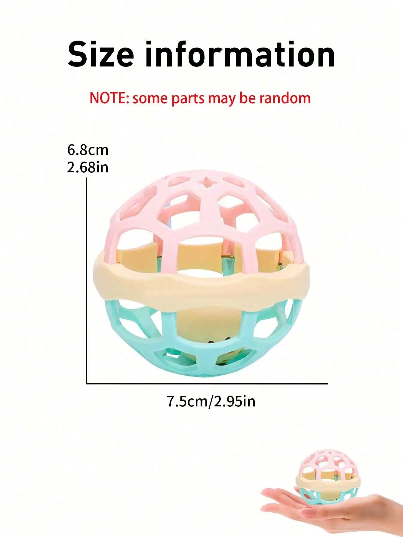 Baby Sensory Teething & Rattle Toys – Soft Silicone Teether Set for 0–12 Months, Gum Relief & Developmental Play