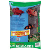 Super Natural Aquascapes Midnight River Sand – 10 lb Fish-Friendly Substrate with Live Bacteria Support