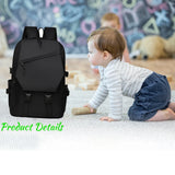 2025 Simple Solid-Color Backpack — Spacious Travel & Commuter Bag for School, Work & Daily Use
