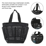 “Portable Hanging Shower Caddy Bag – Large Capacity Toilet & Bath Storage for Dorm, Gym & Camping”