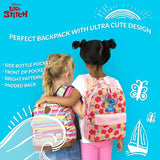 Stitch Backpack for Girls & Teens – Pink-Red School Book Bag with Cute Design