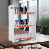 3-Tier Multi-Slot Desktop Cell Phone Storage Stand – 36-Slot Organizer Rack