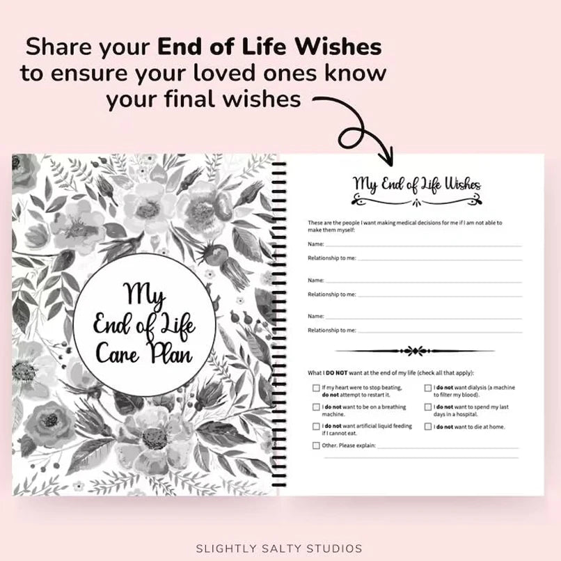 When I’m Gone Planner – End-of-Life Organizer Notebook for Possessions, Business Affairs & Final Wishes 📘