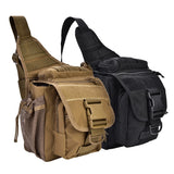 Men’s Durable Military Chest Shoulder Bag — Tactical Crossbody Pack for Hiking, Travel & Outdoor Gear