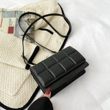 Women’s Classic PU Leather Shoulder Bag — Solid-Color Flap Crossbody Fashion Messenger Purse