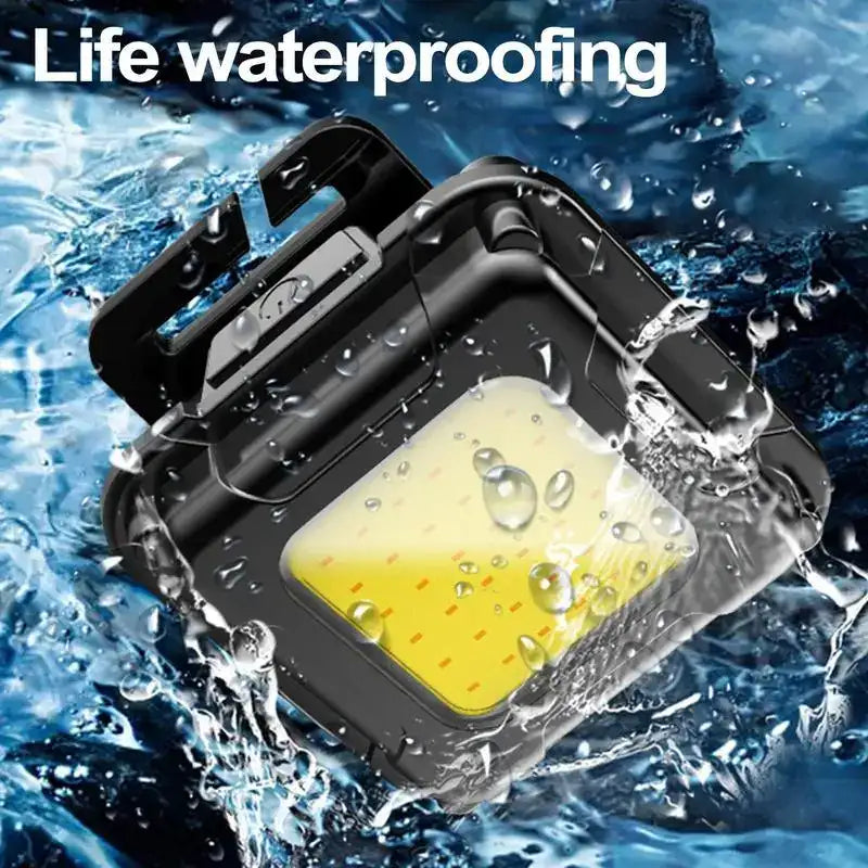 LED Rechargeable Waterproof Headlamp IPX4 for Outdoor Activities