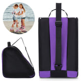 Multi-compartment roller skate & ski boots bag – waterproof storage shoulder bag for ice skating, skiing & travel gea