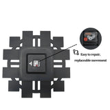 Irregular Large Diamond Mirrored Wall Clock – Luxury Sparkle Bling Quartz Clock with Roman Numerals for Living Room Décor