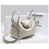 Genuine Leather Lady “Lindi” Large Shoulder Bag – Luxe Women’s Side Handbag